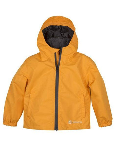 Core Rain Jacket in Lava Orange