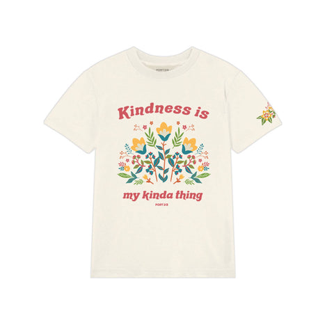 Kindness Tee in Ivory