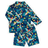 Two Piece UPF Bathing Suit in Parrot